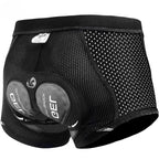 Brad – Breathable Men's Cycling Shorts with 5D Gel Pad for Ultimate Comfort