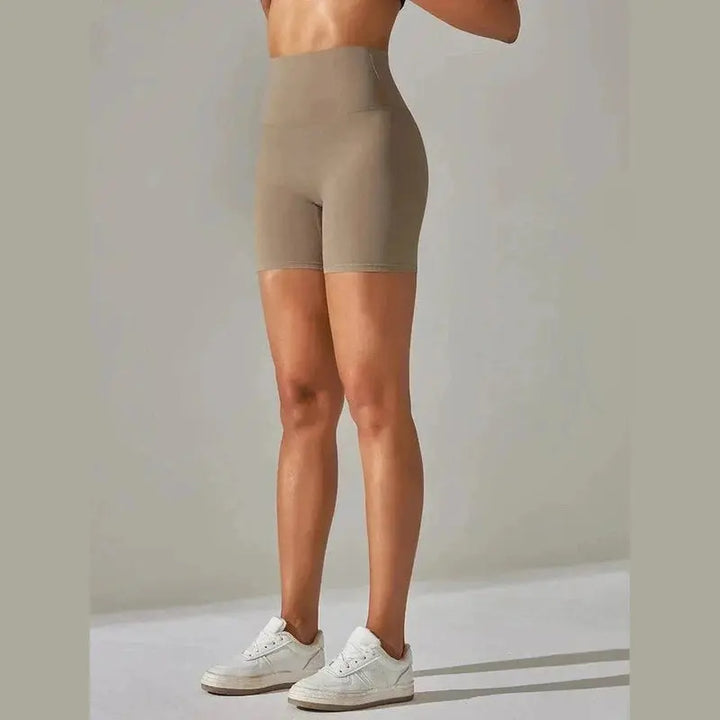 MunaWear  Shorts  Maya - Breathable And Comfortable High-Waisted Yoga Shorts For Women