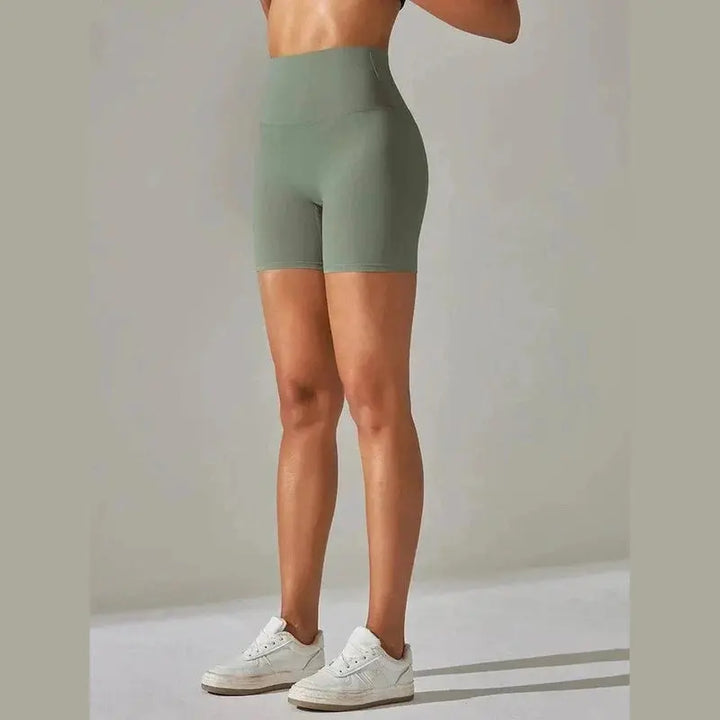 MunaWear  Shorts  Maya - Breathable And Comfortable High-Waisted Yoga Shorts For Women