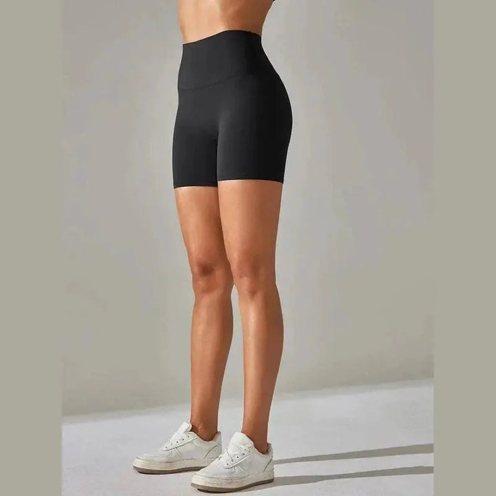 MunaWear  Shorts  Maya - Breathable And Comfortable High-Waisted Yoga Shorts For Women
