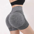 MunaWear  Shorts  Miraela - Chic High-Waisted Yoga Shorts For Supreme Comfort And Flexibility