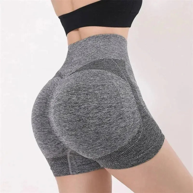 MunaWear  Shorts  Miraela - Chic High-Waisted Yoga Shorts For Supreme Comfort And Flexibility