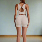 MunaWear - Shorts - Nova - High-Waist Tummy Control Sports Sets With Butt-Lifting Design - 