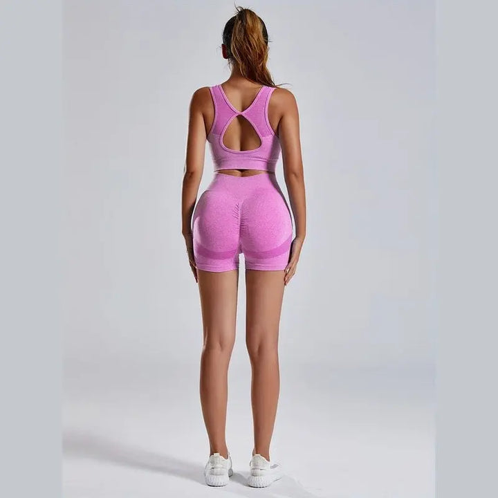 MunaWear  Shorts  Nova - High-Waist Tummy Control Sports Shorts With Butt-Lifting Design