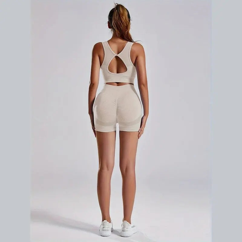 MunaWear  Shorts  Nova - High-Waist Tummy Control Sports Shorts With Butt-Lifting Design