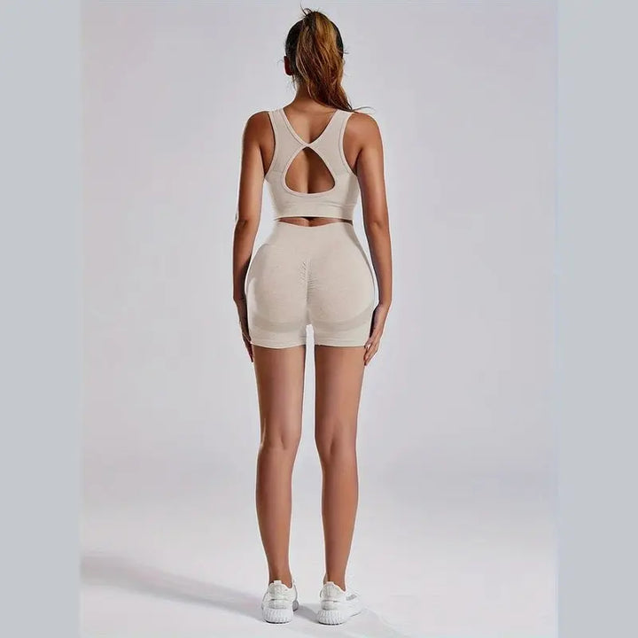 MunaWear  Shorts  Nova - High-Waist Tummy Control Sports Shorts With Butt-Lifting Design