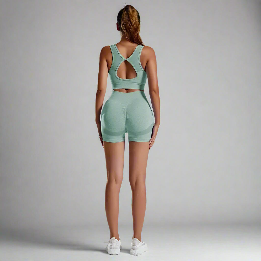 MunaWear  Shorts  Nova - High-Waist Tummy Control Sports Shorts With Butt-Lifting Design