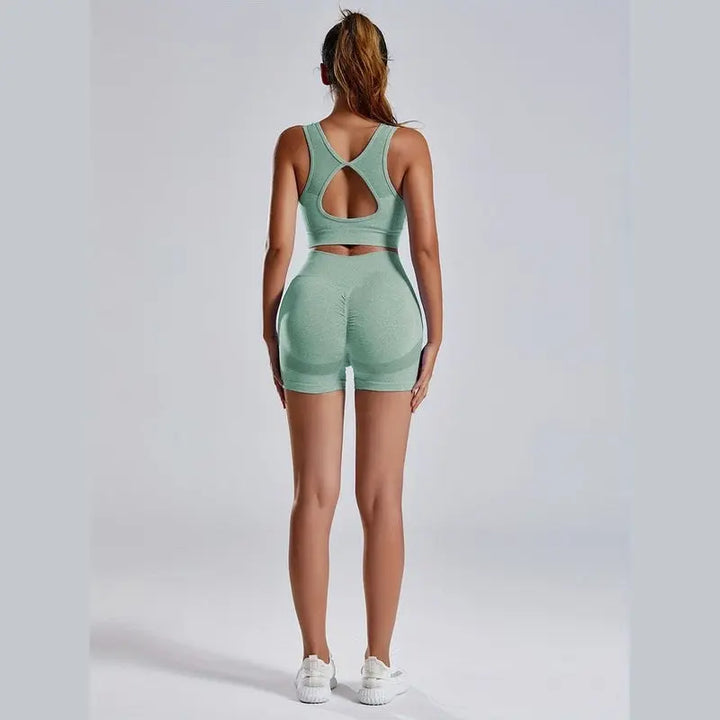 MunaWear  Shorts  Nova - High-Waist Tummy Control Sports Shorts With Butt-Lifting Design
