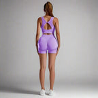 MunaWear  Shorts  Nova - High-Waist Tummy Control Sports Shorts With Butt-Lifting Design