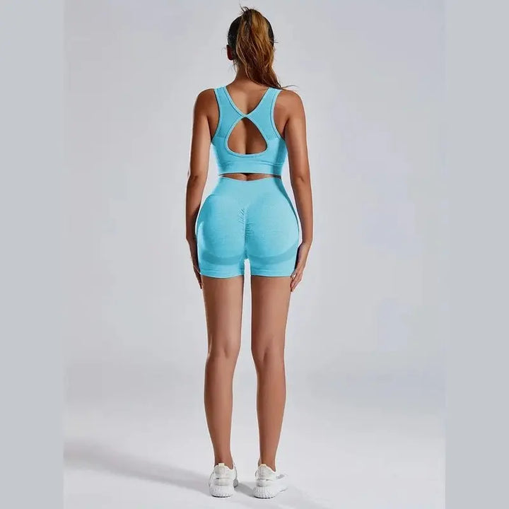 MunaWear  Shorts  Nova - High-Waist Tummy Control Sports Shorts With Butt-Lifting Design