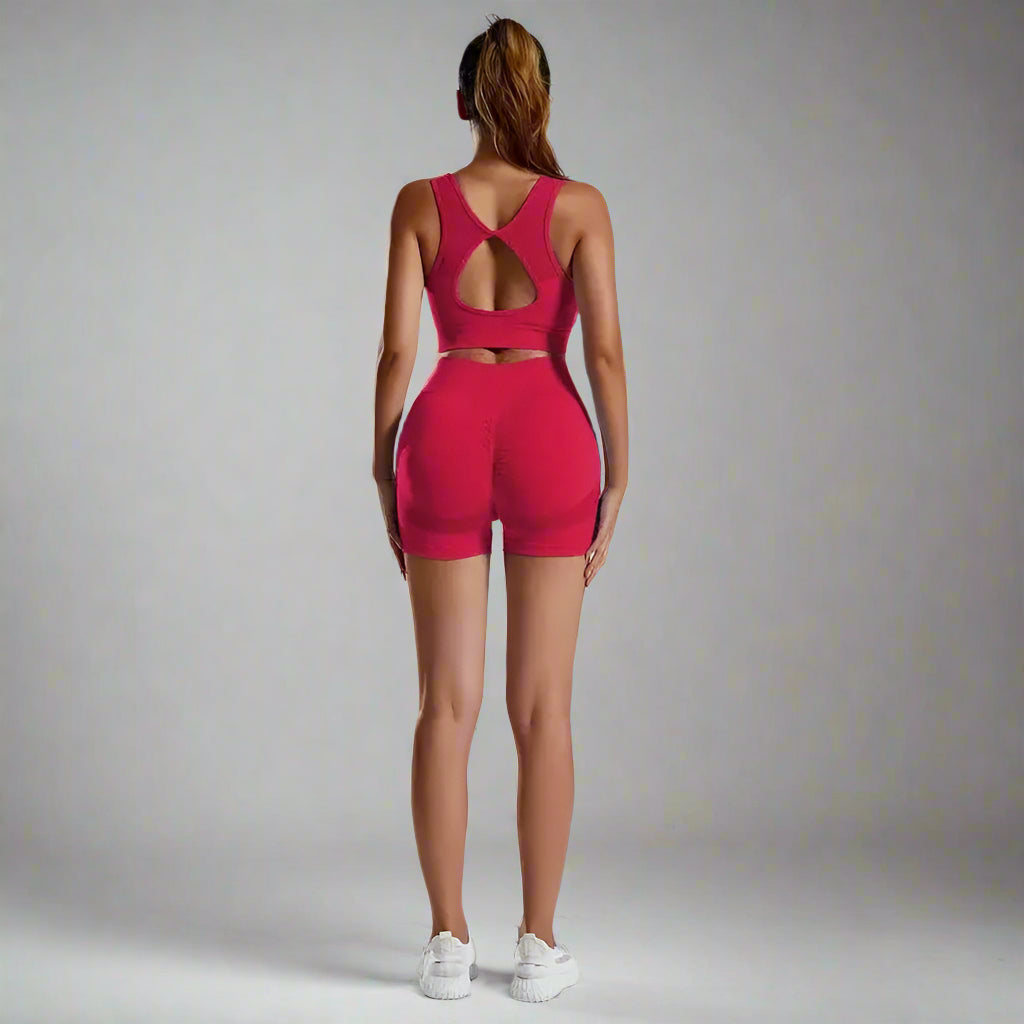 MunaWear  Shorts  Nova - High-Waist Tummy Control Sports Shorts With Butt-Lifting Design