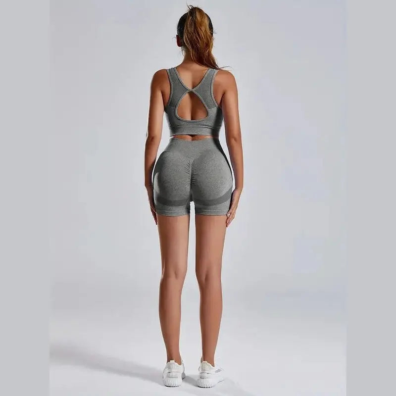 MunaWear  Shorts  Nova - High-Waist Tummy Control Sports Shorts With Butt-Lifting Design
