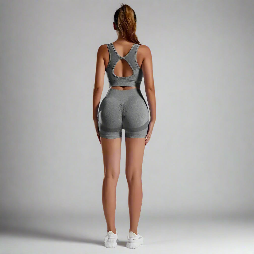 MunaWear  Shorts  Nova - High-Waist Tummy Control Sports Shorts With Butt-Lifting Design