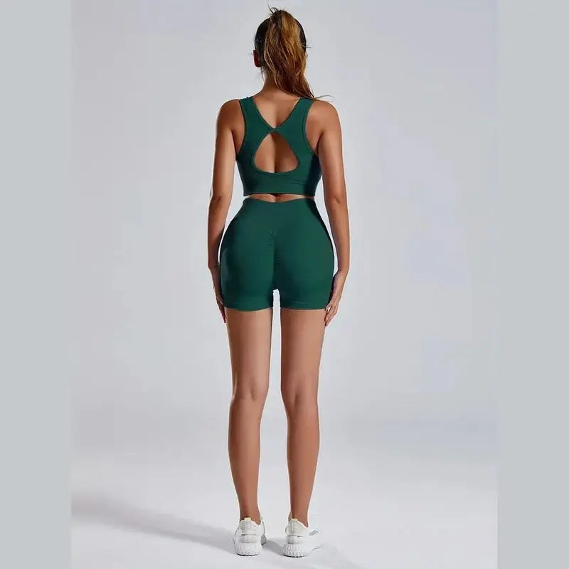 MunaWear  Shorts  Nova - High-Waist Tummy Control Sports Shorts With Butt-Lifting Design