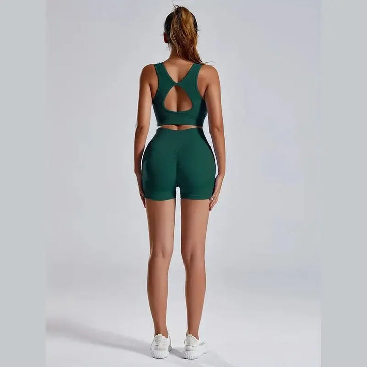 MunaWear  Shorts  Nova - High-Waist Tummy Control Sports Shorts With Butt-Lifting Design