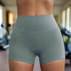 Selina – High-Waist Breathable Gym Shorts for Yoga, Running & Fitness Training