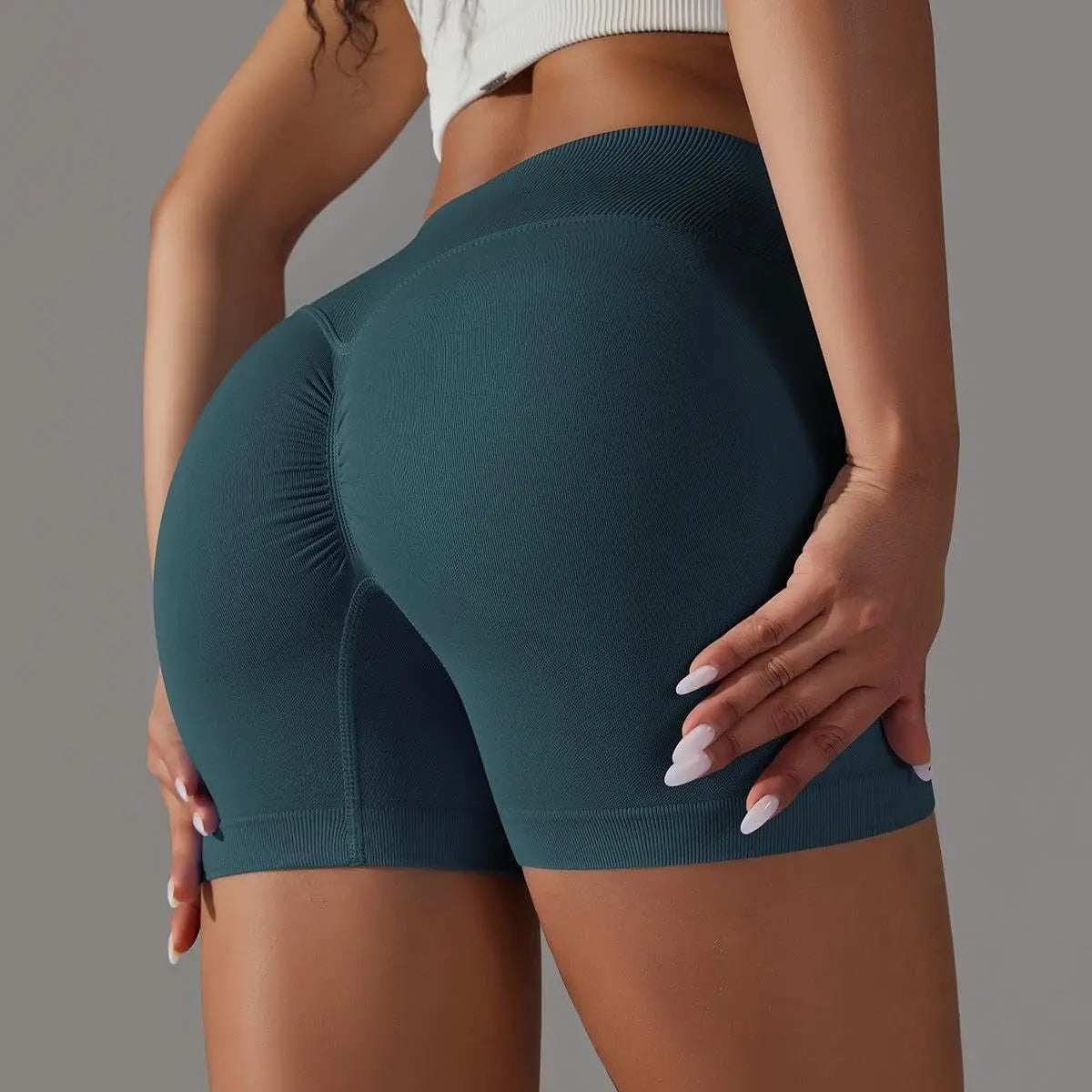 Kiana - Stylish Women's Cross-Waist Sport Shorts For All-Day Comfort