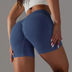 Kiana - Stylish Women's Cross-Waist Sport Shorts For All-Day Comfort