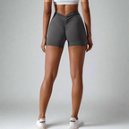 MunaWear  Shorts  Sophie - High-Waisted Comfort Shaping Sport Shorts For Active Women