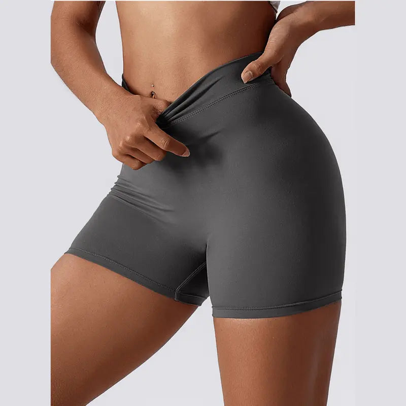 MunaWear  Shorts  Sophie - High-Waisted Comfort Shaping Sport Shorts For Active Women