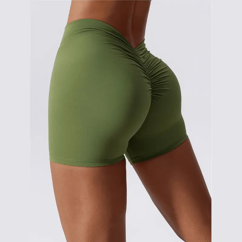 MunaWear  Shorts  Sophie - High-Waisted Comfort Shaping Sport Shorts For Active Women