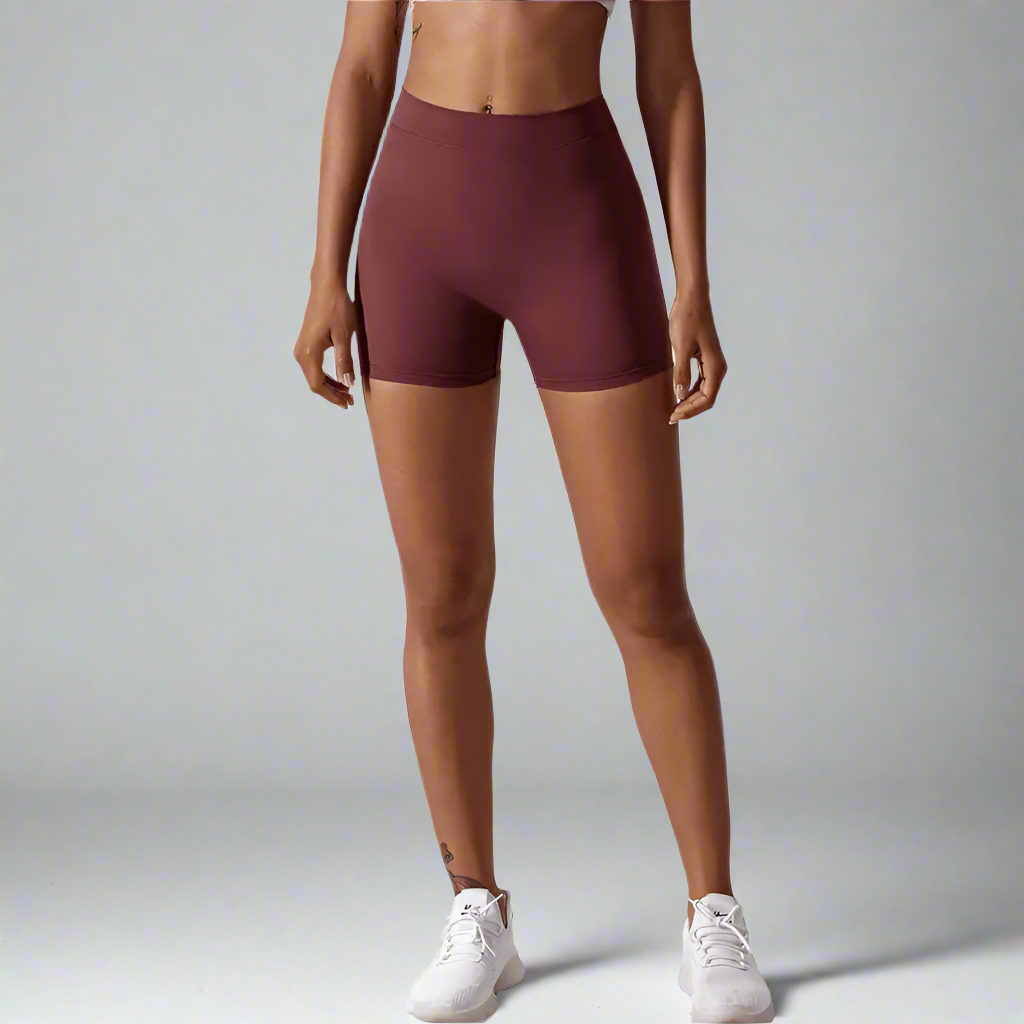 MunaWear  Shorts  Sophie - High-Waisted Comfort Shaping Sport Shorts For Active Women