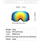 Altira – Premium Ski Goggles With Anti-Fog Technology For Men's Winter Sports