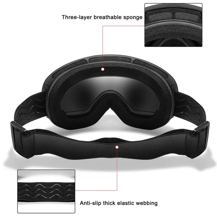 Caden – Premium Men's Ski Goggles With Anti-Fog Lens For Snow Adventures 6