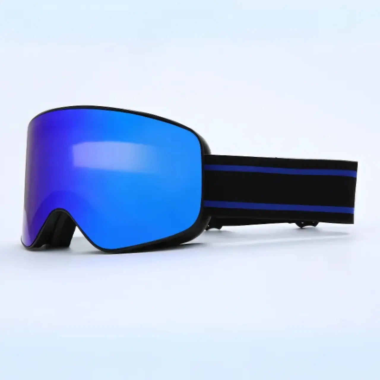 MunaWear - Ski Goggles - Oaken – Stylish Prescription Ski Goggles With UV Protection And Anti-Fog For Winter Sports - Blue