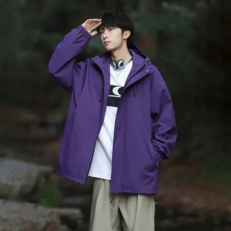 Caden – Oversized Men's Ski Jacket With Hood For Winter Sports And Outdoor Activities 1