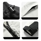 MunaWear - Ski Jackets - Caden – Versatile Men's Ski Jacket With Hooded Design For Outdoor Adventures - 