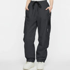 MunaWear - Ski Jackets & Pants - Nuvin – Insulated Unisex Ski Pants For Winter Sports Adventures - Black / 2XL