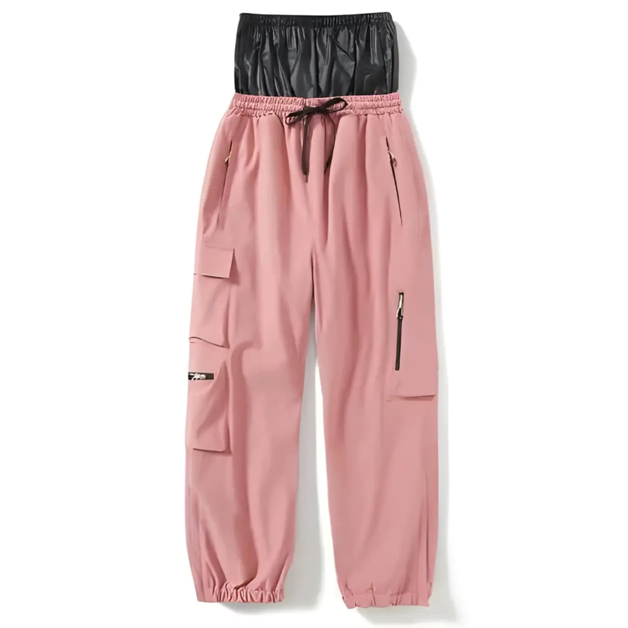 MunaWear - Ski Jackets & Pants - Nuvin – Insulated Unisex Ski Pants For Winter Sports Adventures - Pink