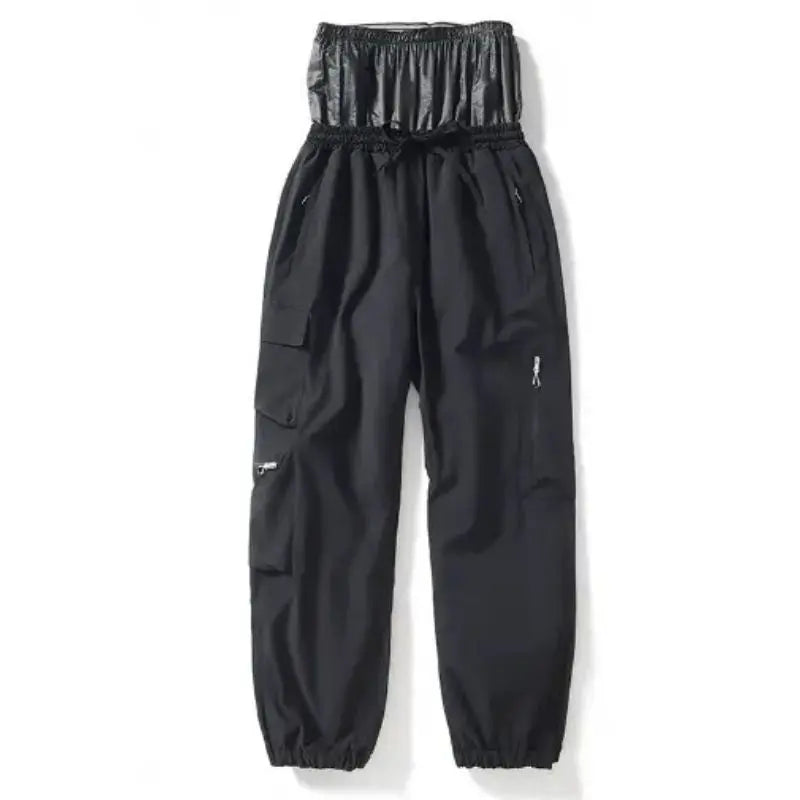 Spirra – Insulated Unisex Ski Jacket And Pants Set For Winter Sports Adventures- Black