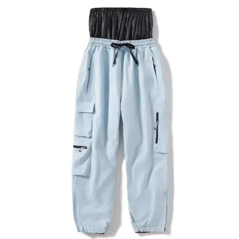 Spirra – Insulated Unisex Ski Jacket And Pants Set For Winter Sports Adventures- Light Blue