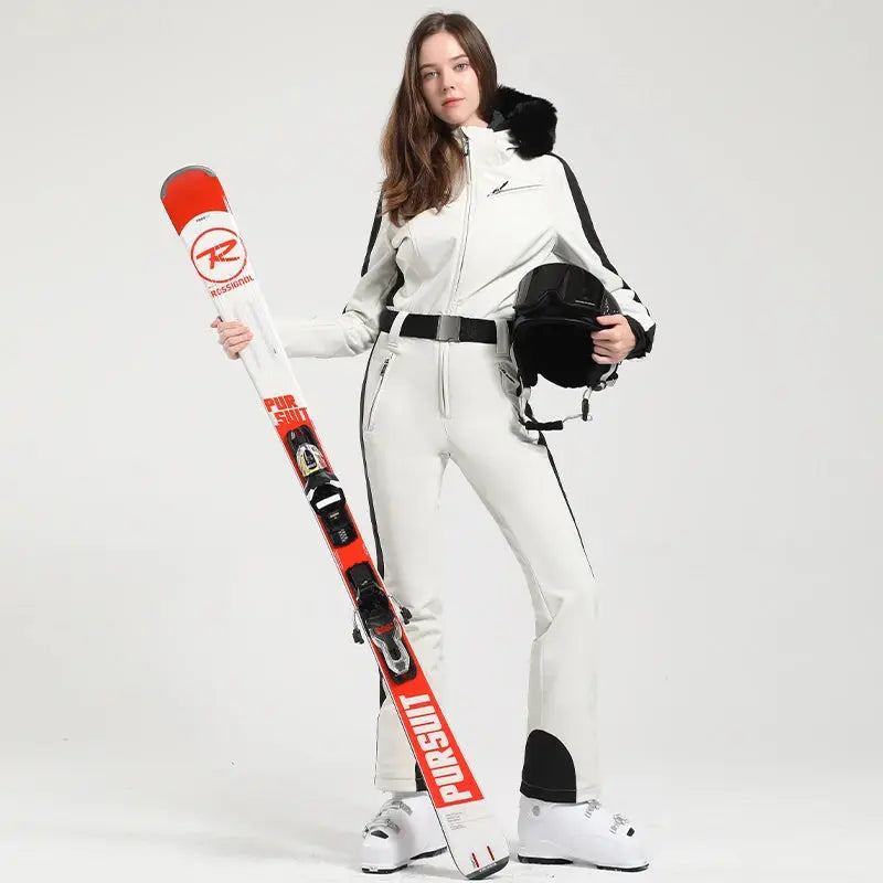 Clea – Women's Ski Jumpsuit With Waterproof And Thermal Features For Winter Sports