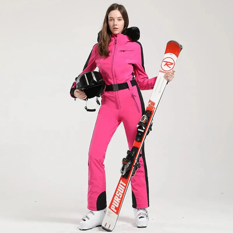 Clea – Women's Ski Jumpsuit With Waterproof And Thermal Features For Winter Sports