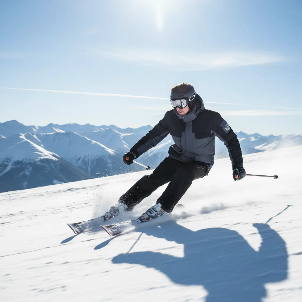 MunaWear - Ski Suits - Frostmark – Premium Men's Ski Suit With Windproof And Waterproof Features For Skiing And Snowboarding - 