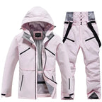 Noelle – Stylish Women's Ski Suit With Waterproof Features For Winter Sports -  Pink