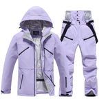 Noelle – Stylish Women's Ski Suit With Waterproof Features For Winter Sports -  Purple