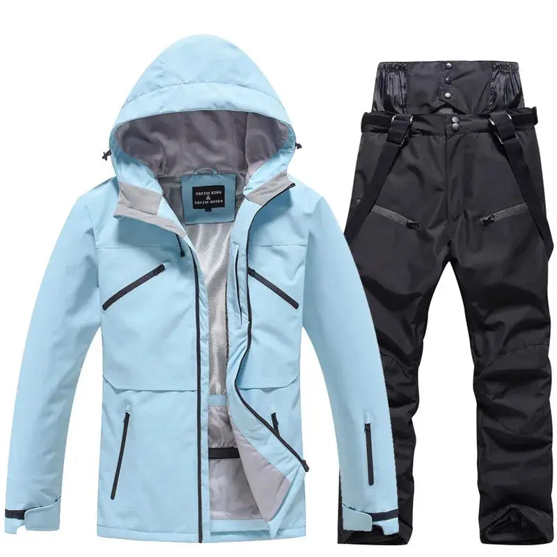 Noelle – Stylish Women's Ski Suit With Waterproof Features For Winter Sports - 