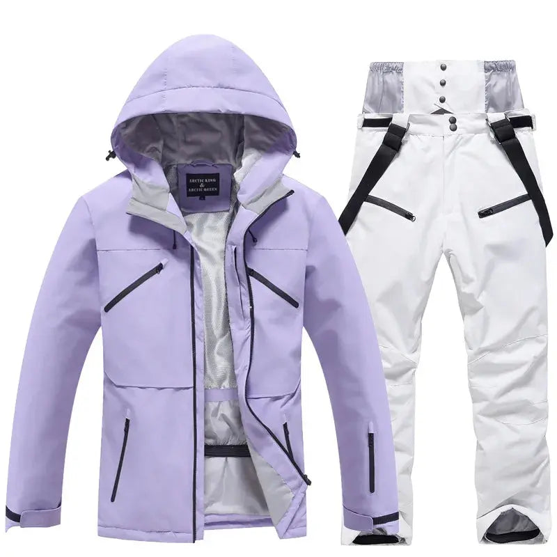 Noelle – Stylish Women's Ski Suit With Waterproof Features For Winter Sports - 