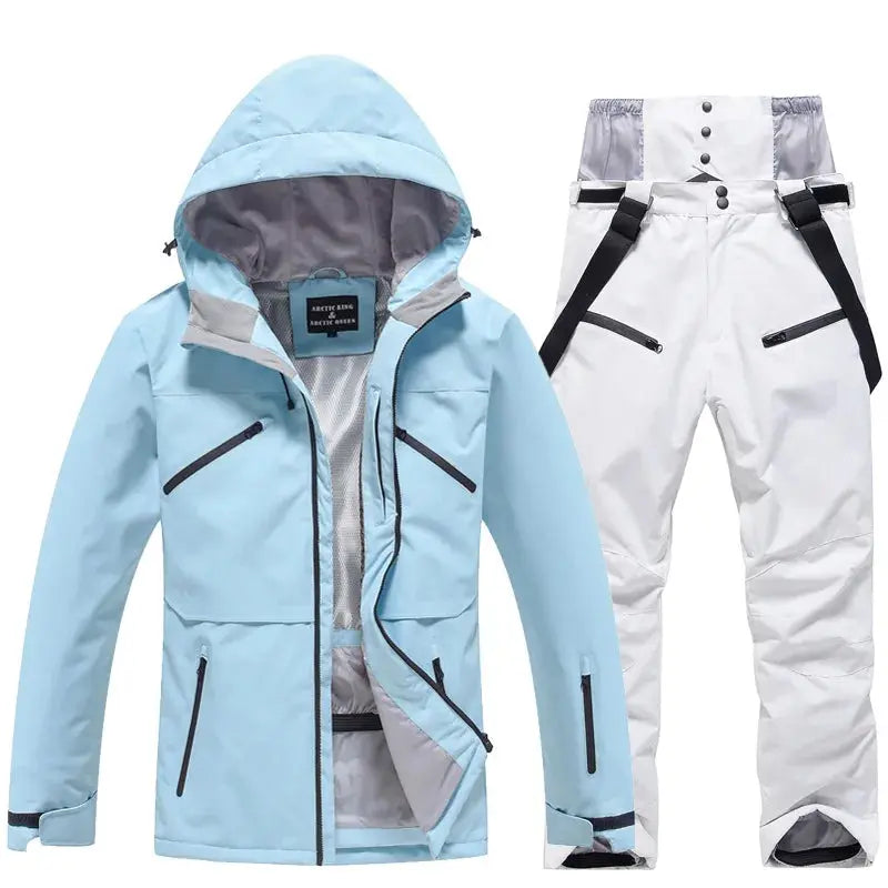 Noelle – Stylish Women's Ski Suit With Waterproof Features For Winter Sports - 