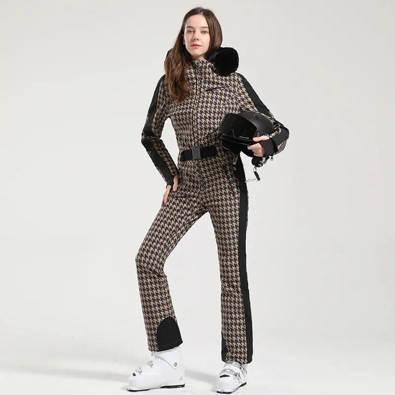Liora – Women's Ski Jumpsuit With Waterproof And Thermal Features For Winter Sports 1