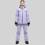 MunaWear - Ski Suits - Noelle – Stylish Women's Ski Suit With Waterproof Features For Winter Sports - 