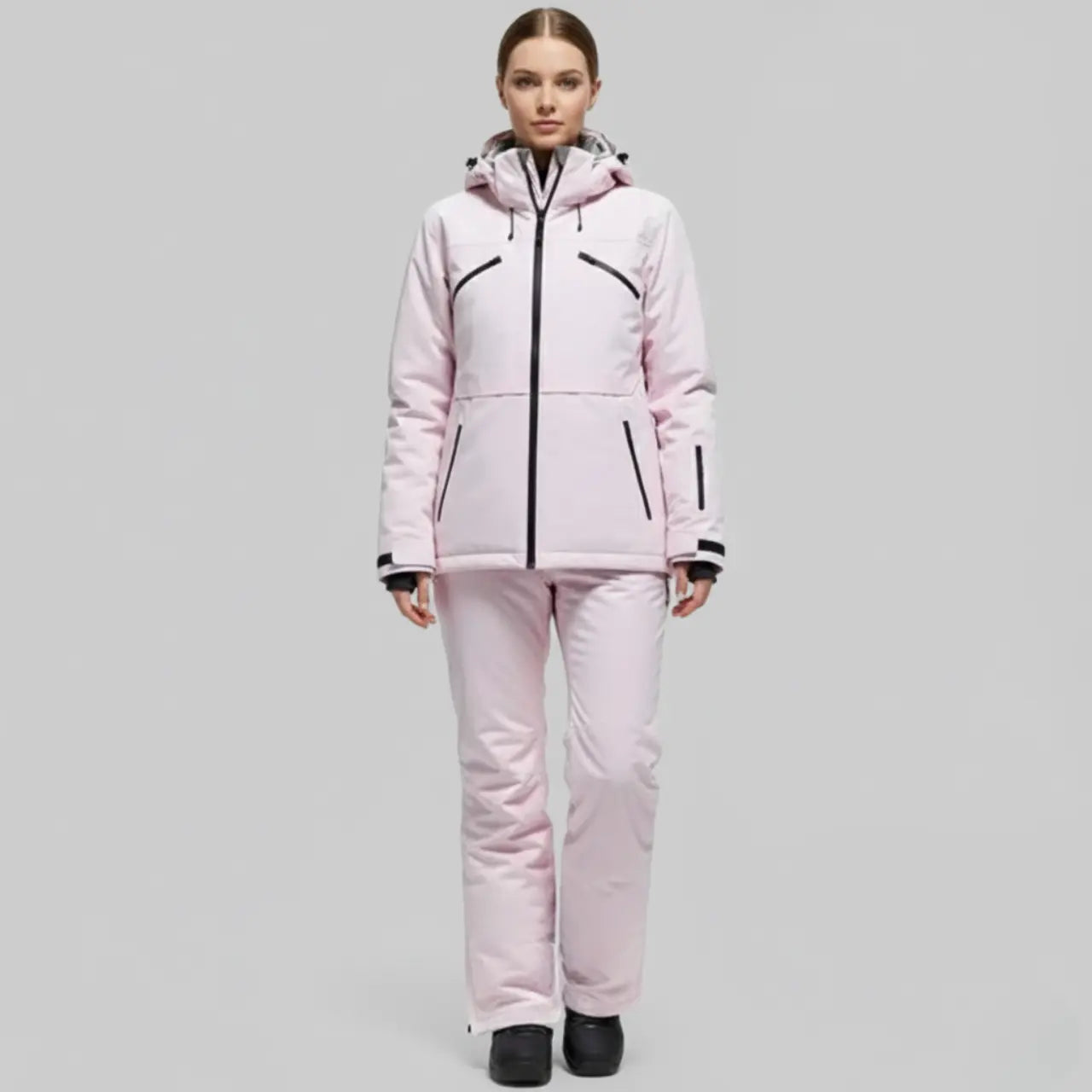MunaWear - Ski Suits - Noelle – Stylish Women's Ski Suit With Waterproof Features For Winter Sports - 