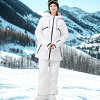 Noelle – Stylish Women's Ski Suit With Waterproof Features For Winter Sports -  White