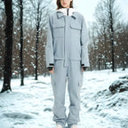 MunaWear - Ski Wear - Varo – Waterproof Ski Jumpsuit For Women With Hood For Winter Sports - 