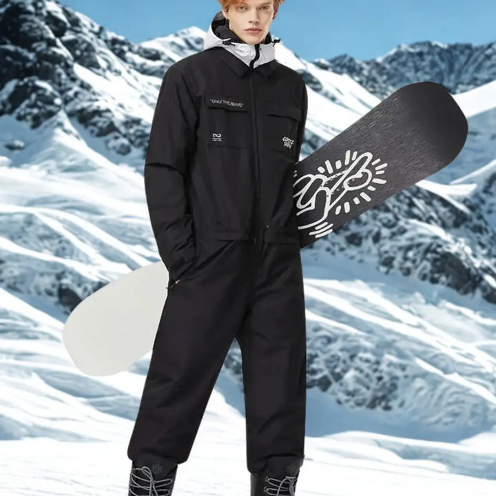 Varo – Waterproof Ski Jumpsuit For Women With Hood For Winter Sports
