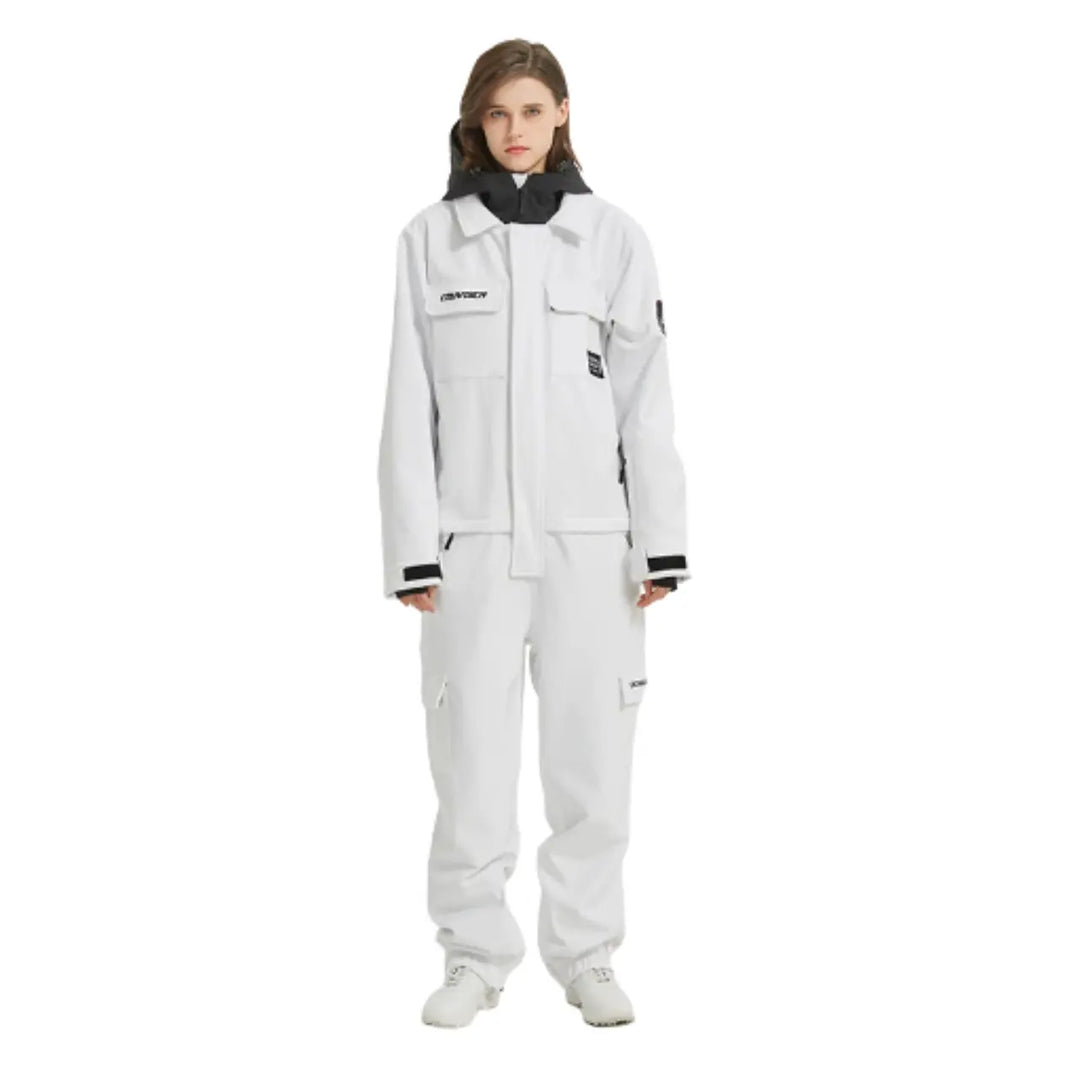 Varo – Waterproof Ski Jumpsuit For Women With Hood For Winter Sports